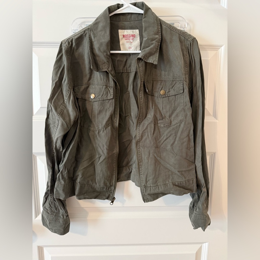 Mossimo Supply Co. Women's Khaki Utility Jacket